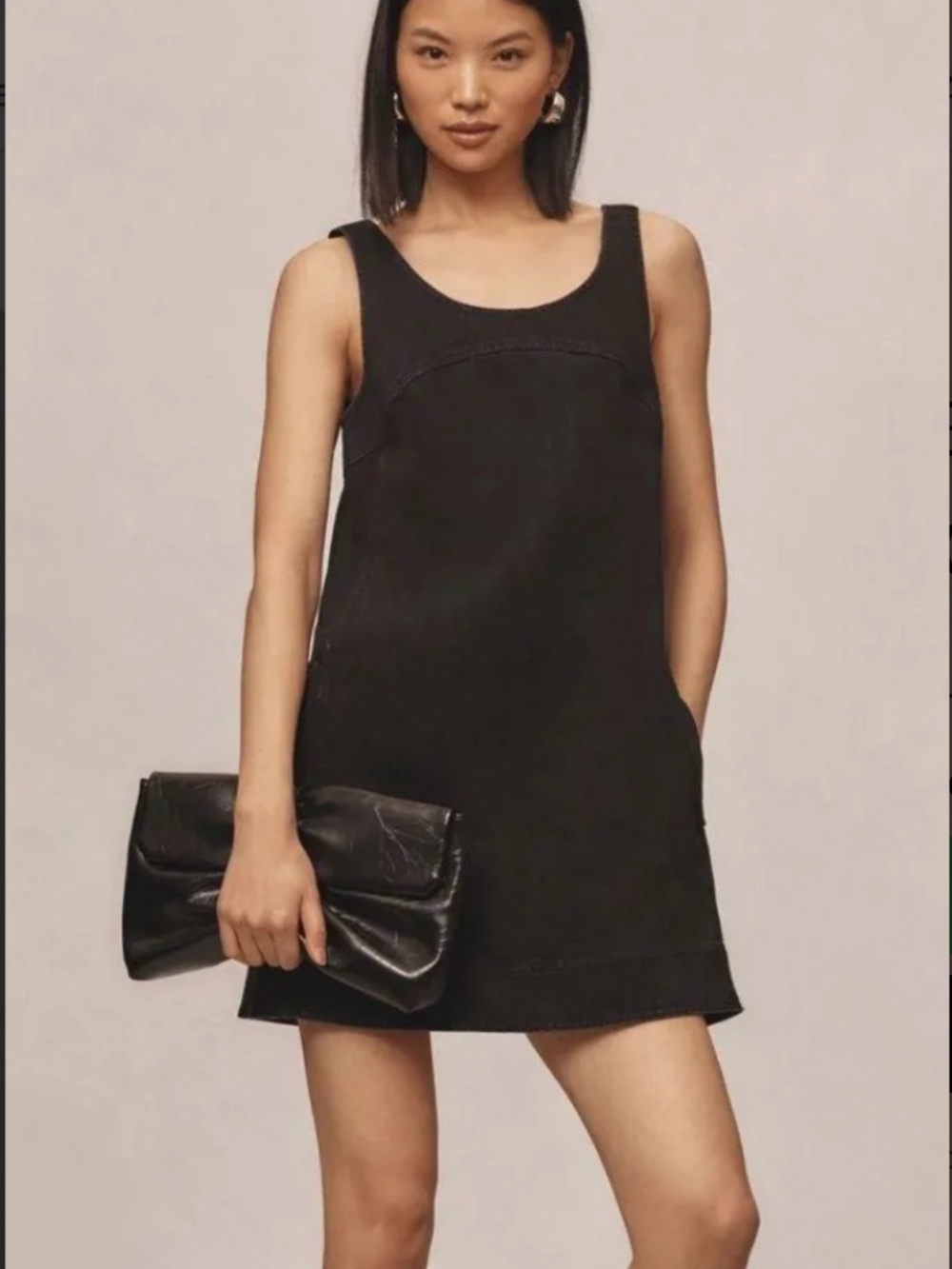 Anthropologie Pilcro Denim Shift Dress | Size 4